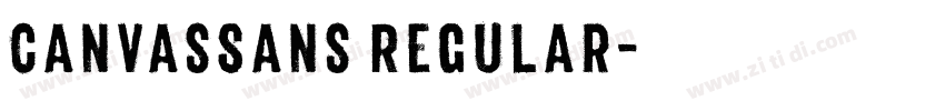 CanvasSans Regular字体转换 CanvasSans Regular字体转换